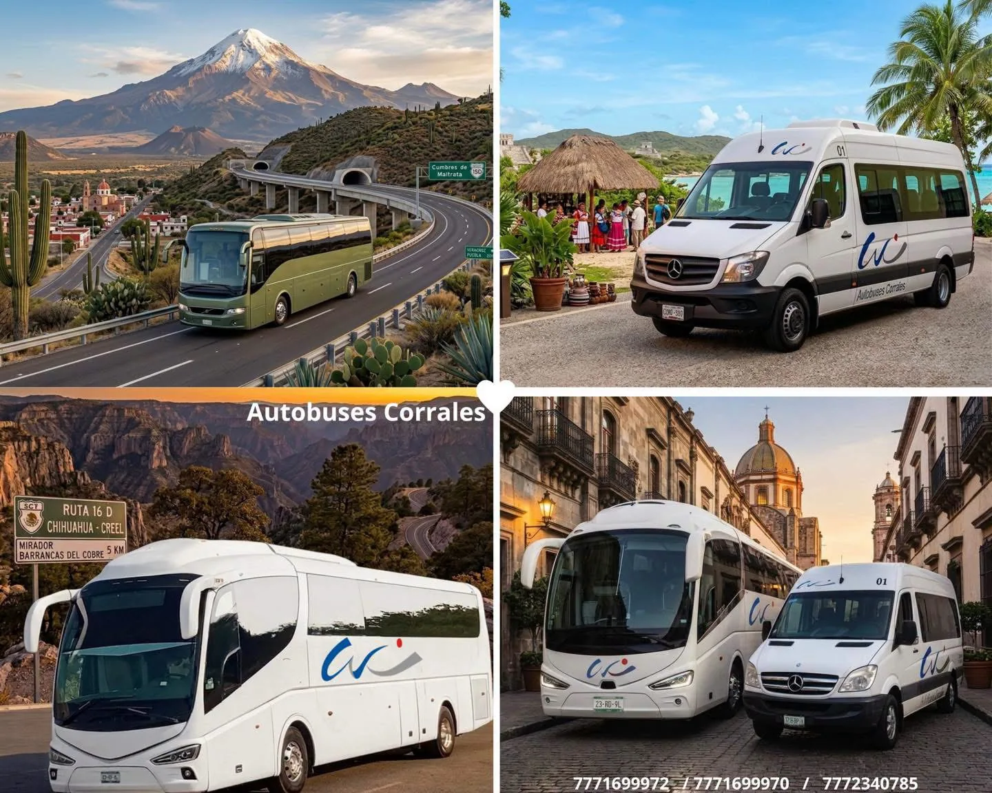 Autobuses Corrales: destinations